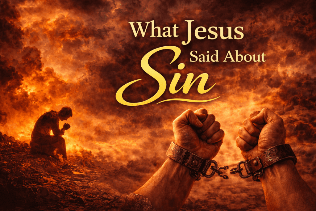 What Jesus Said About Sin
