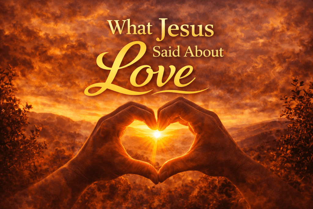 What Jesus Said About Love